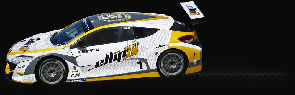 في وورلد سيريز باي رينو ellip6 ميغان تروفي التي قادتها مارغو لافيت مزدانة بألوان